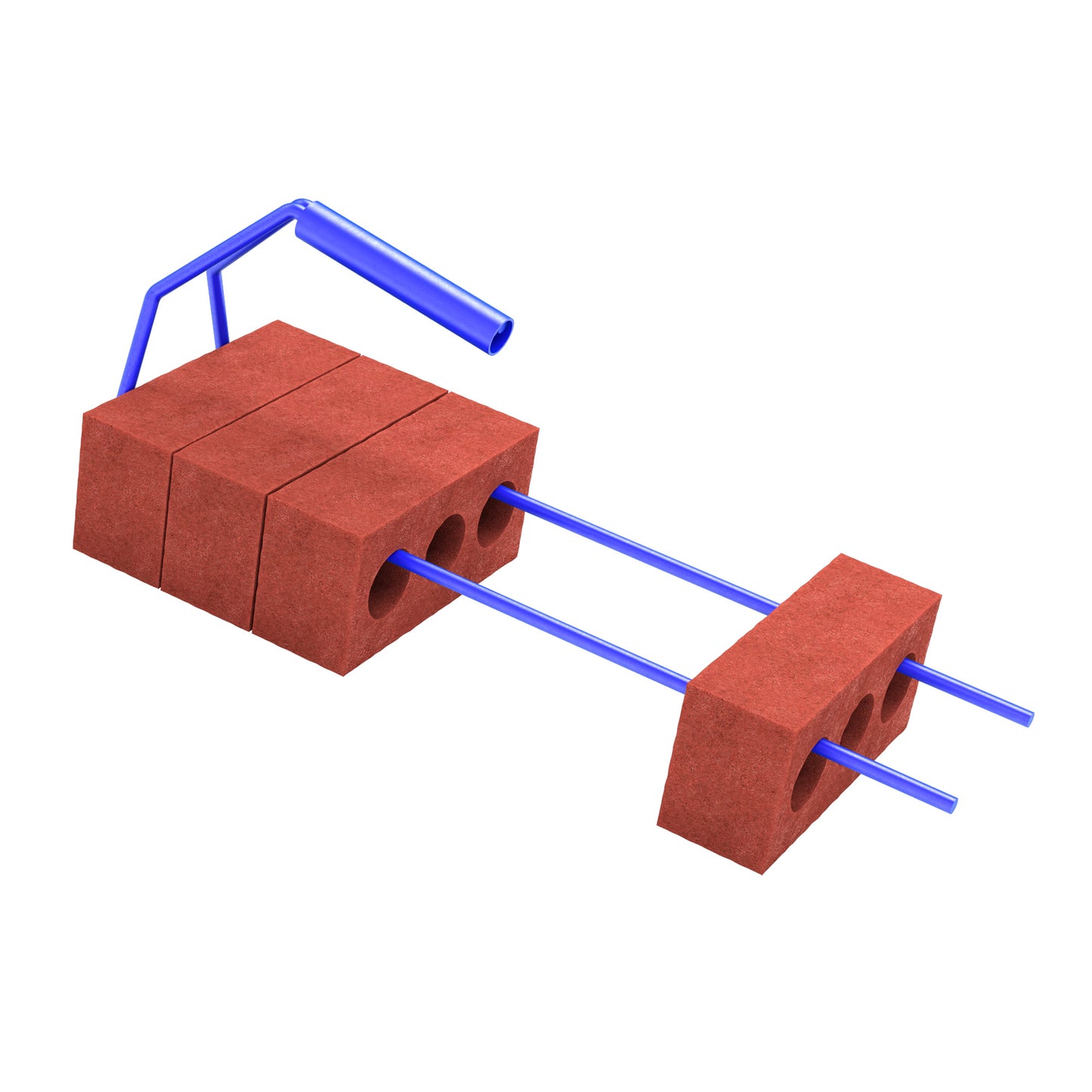 Transportador de tubos de tijolo e argila (Bon 11-278)