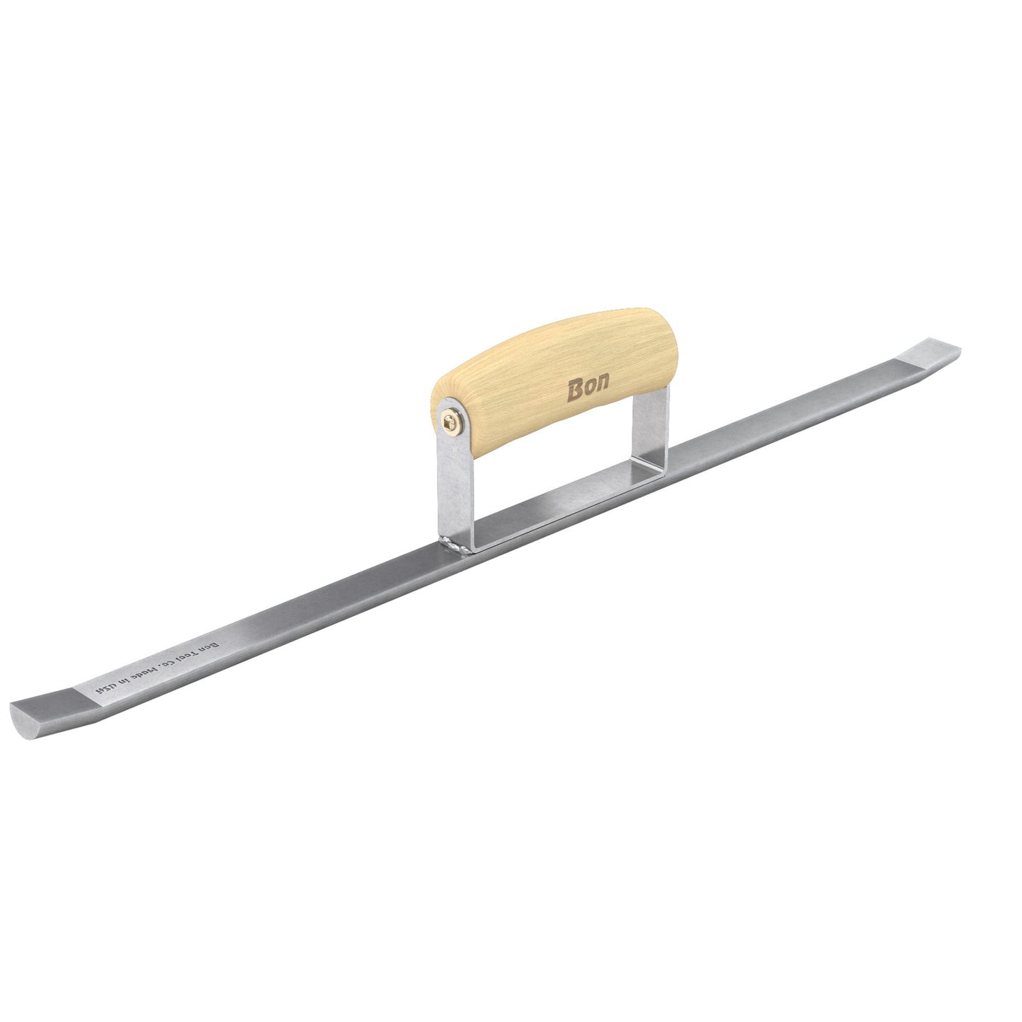 Corredor de trineo semicircular de 35,5 cm x 1,6 cm con mango de madera