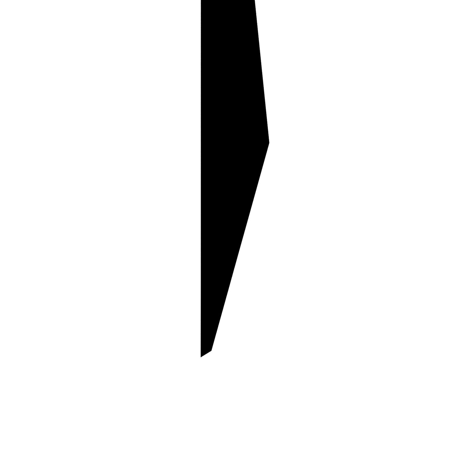 English Plugging Chisel - 1/4" x 10"