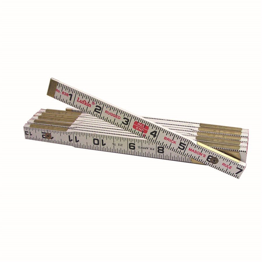 Rule - Wood - Brick Spacing - 6'