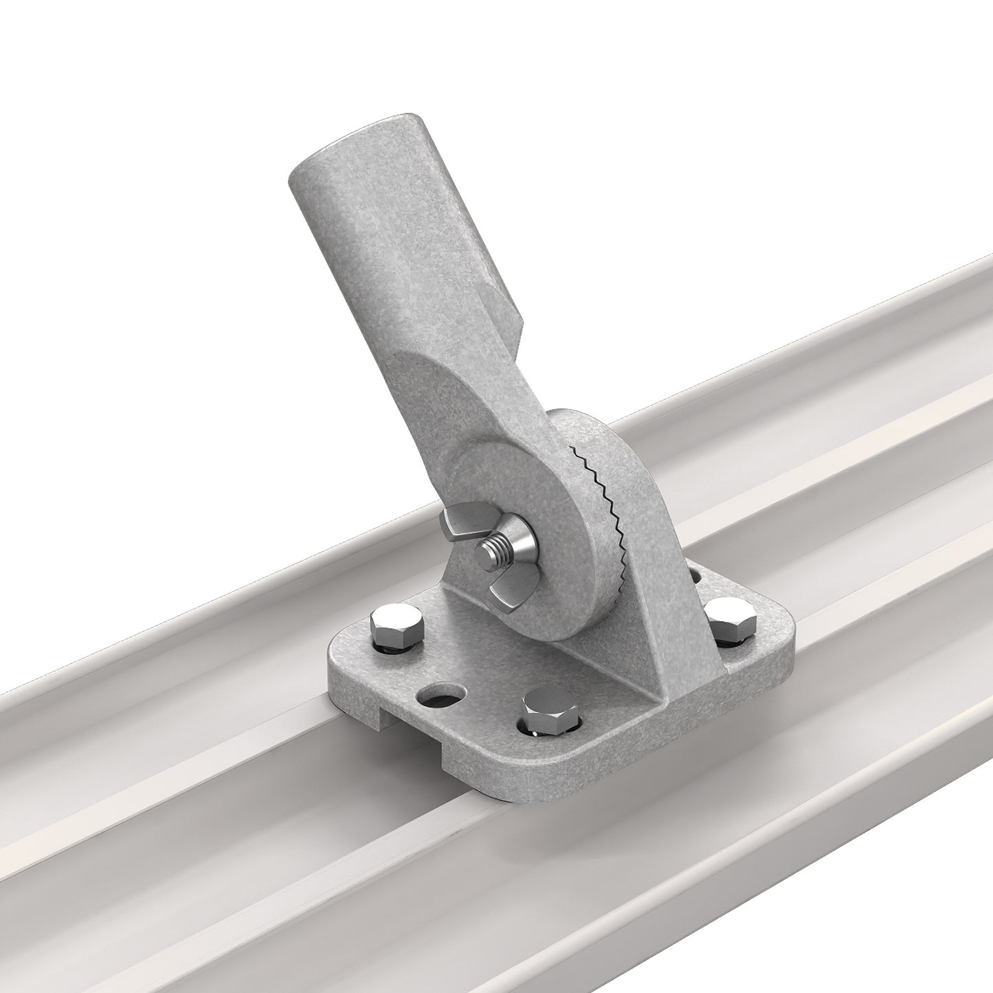 Bon® Bull Float - Magnesium - 45" x 8" - Round End - Universal Bracket