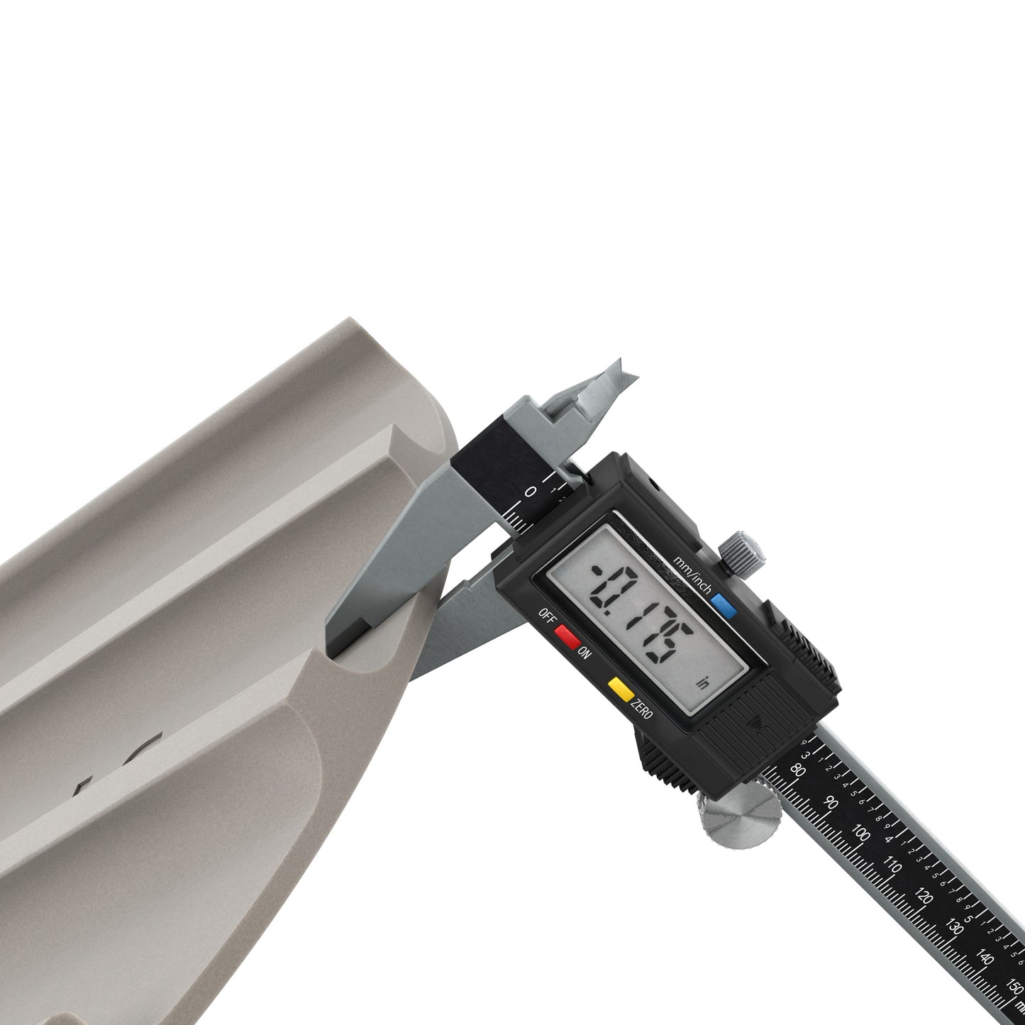 Bull Float - Magnésio - 24 pol. x 8 pol. - Extremidade redonda - Sem suporte (Bon 12-949)