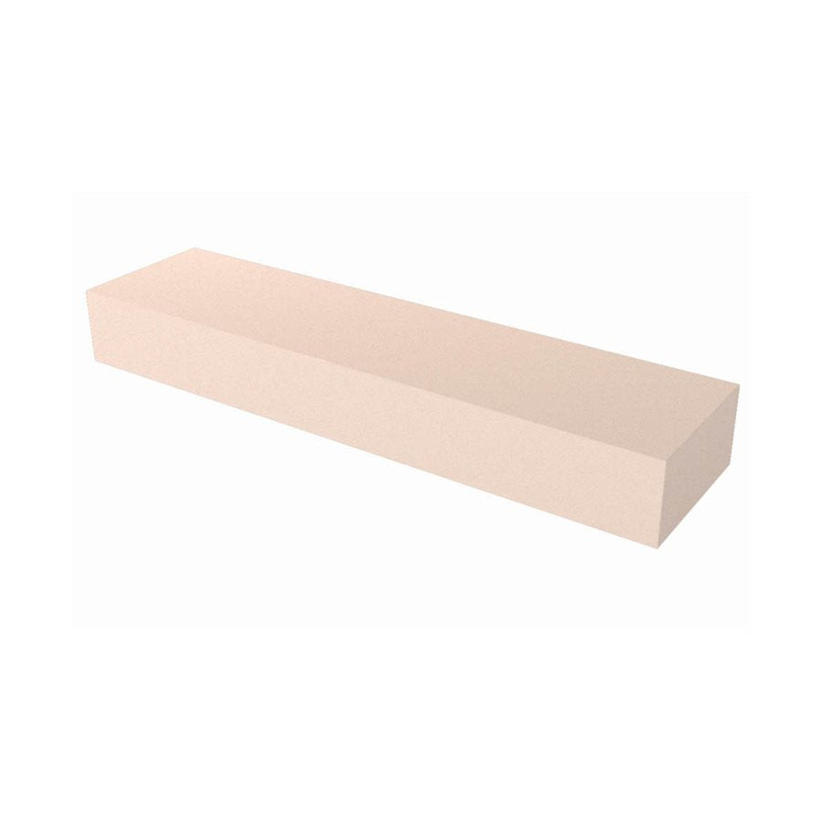 Bon® Ladrillo de Frote - Óxido de Aluminio Blanco - 8" x 2" x 1"