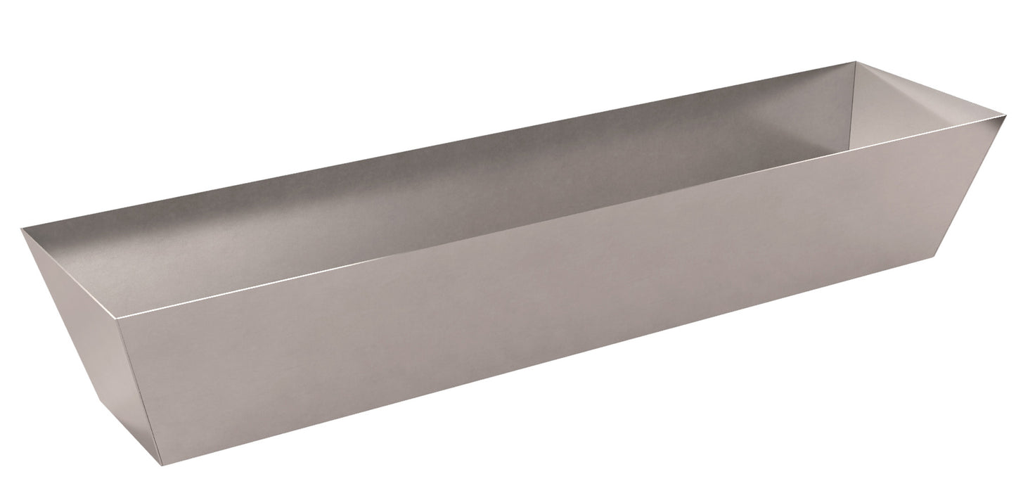 Mud Pan - Stainless Steel - 18"
