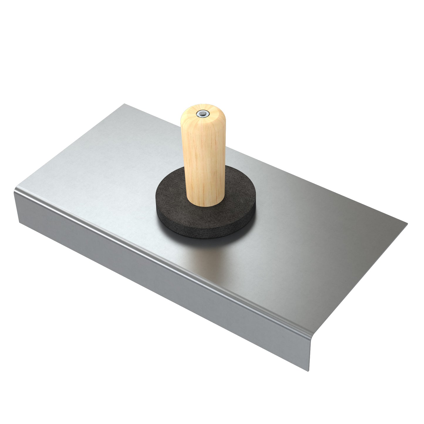 Hawk - Acero inoxidable - 12" x 6" - Borde de 1-1/2"