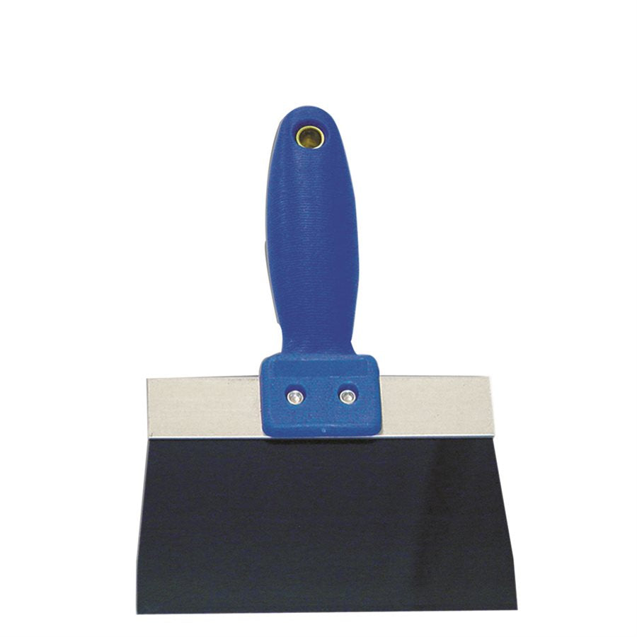 Espátula para encintar Bon® Blue Steel con mango de polietileno de 6 1/2"