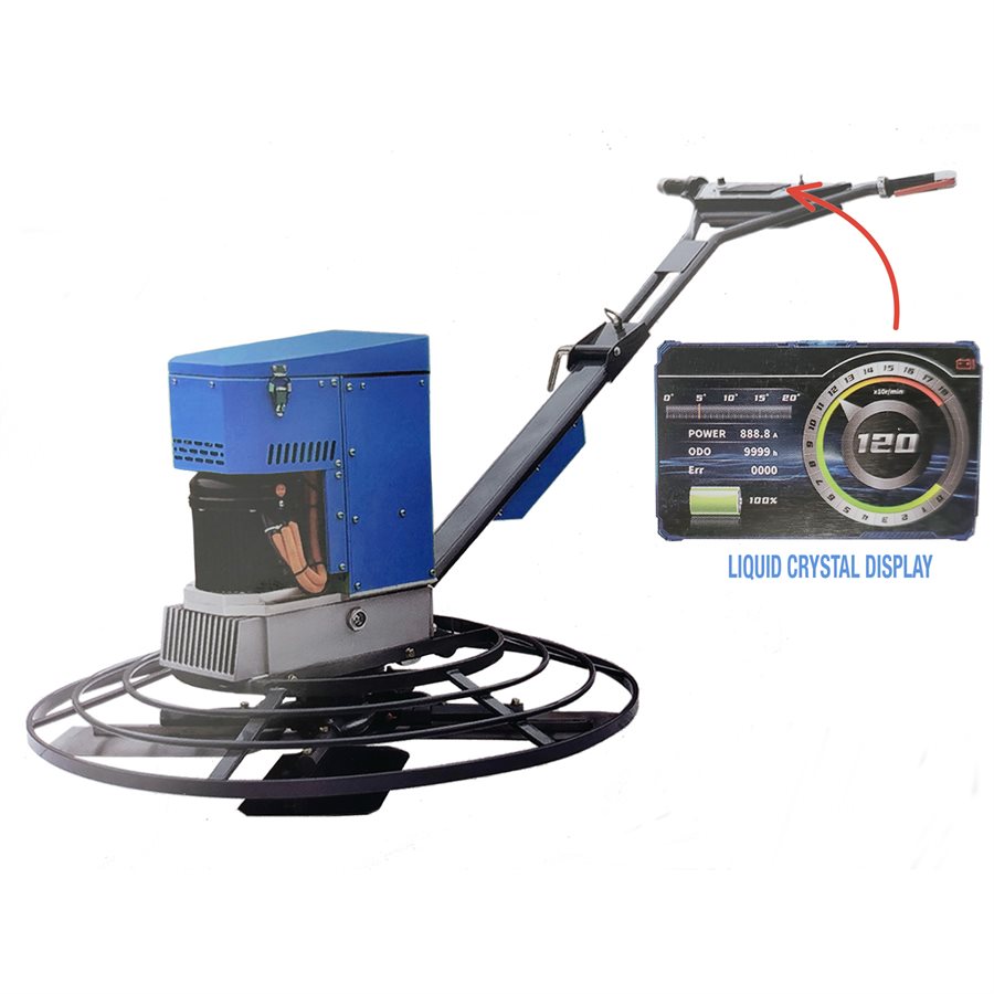 Bon® Power Trowel - 36-inch Battery-Operated Power Trowel with Charger