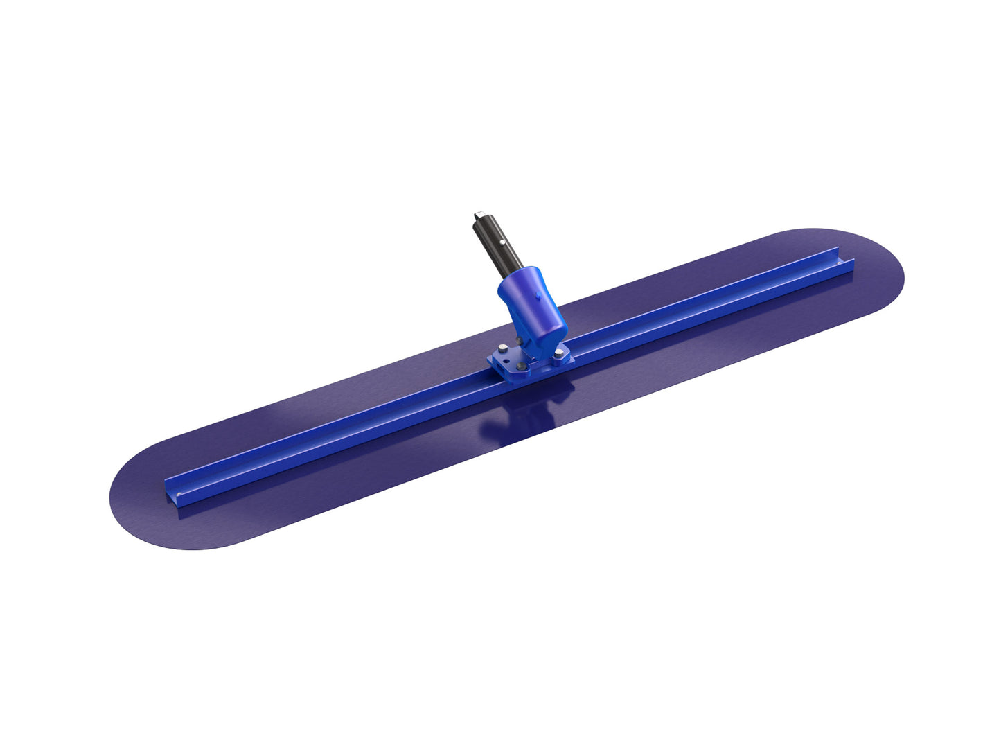Llana con soporte de engranaje helicoidal Bon® Big Blue - Acero azul