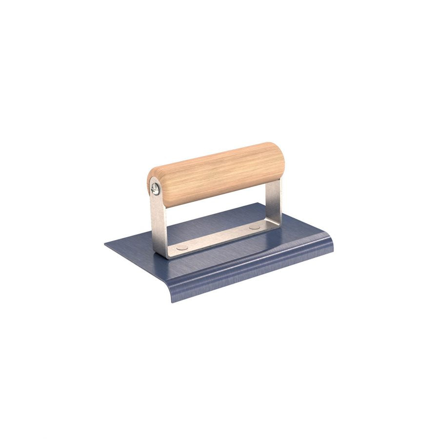 Edger - Blue Steel - 6" x 4" - 5/8" Radius - 7/8" Lip - Comfort Grip