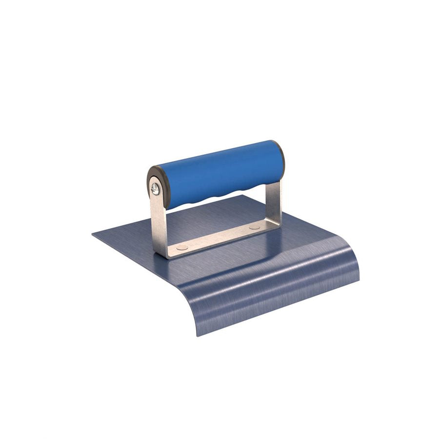 Canteadora - Acero azul - 6" x 6" - Radio de 1" - Borde de 1-1/8" - Agarre cómodo