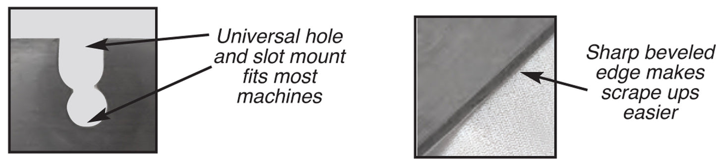 Blade - 3" x 7" - Slotted