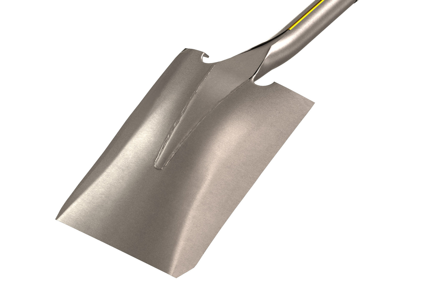 Shovel - Square Point - Closed Back - 48" Straight Fiberglass Handle
