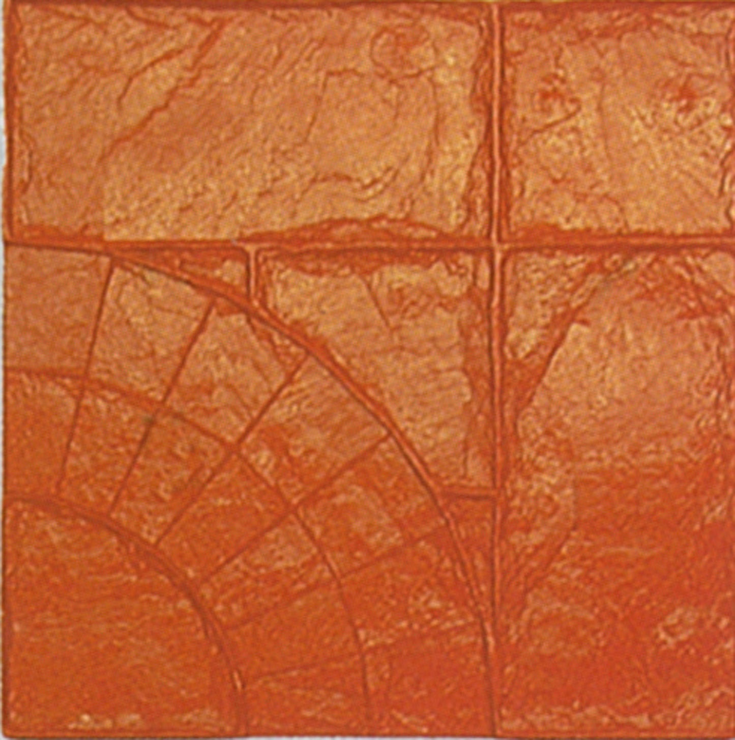 Carimbo de textura - Trama com ladrilhos de 4 polegadas x 4 polegadas - 1/4 de círculo (Bon 32-247)