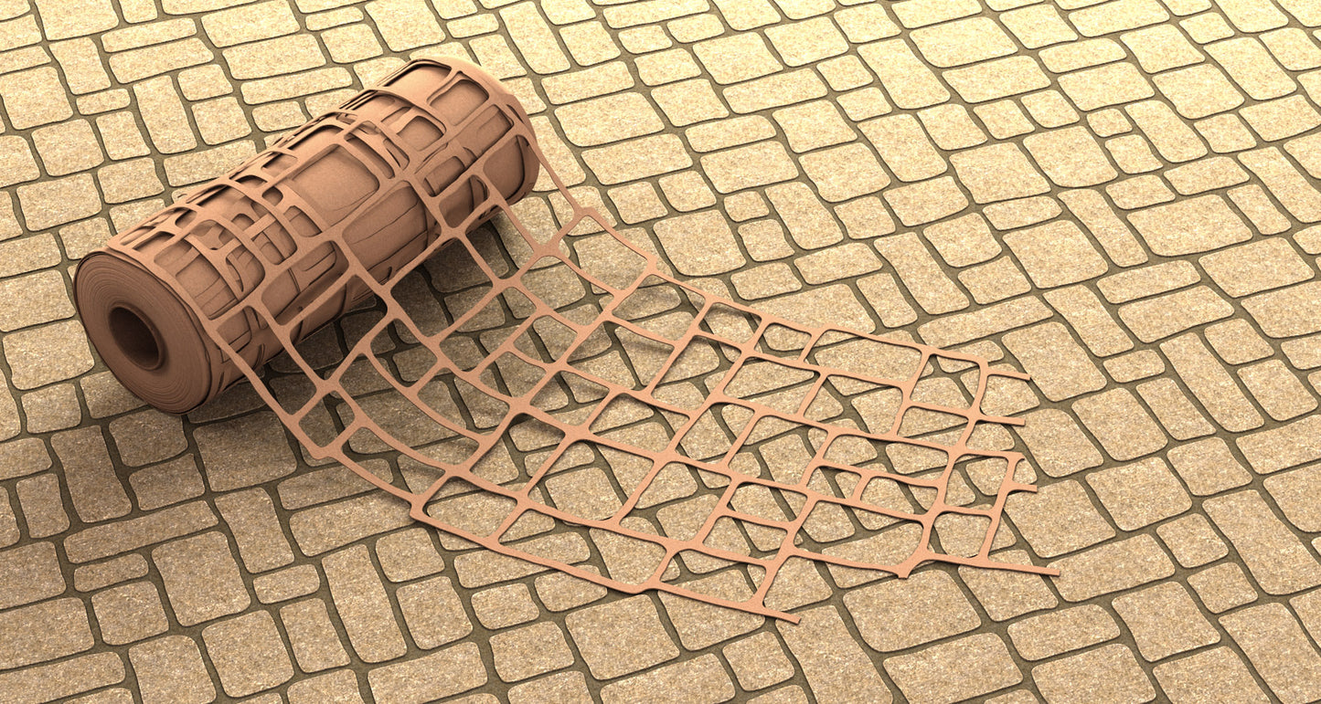 Paper Stencil - Old English Cobble - 33" x 365'