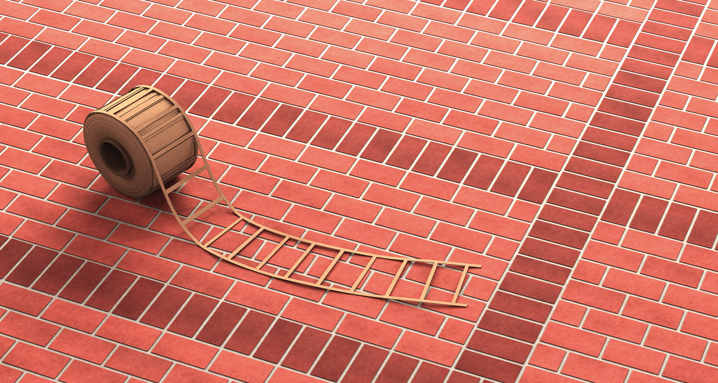 Plantilla de papel - Hilera de encabezado - 8,75" x 300'