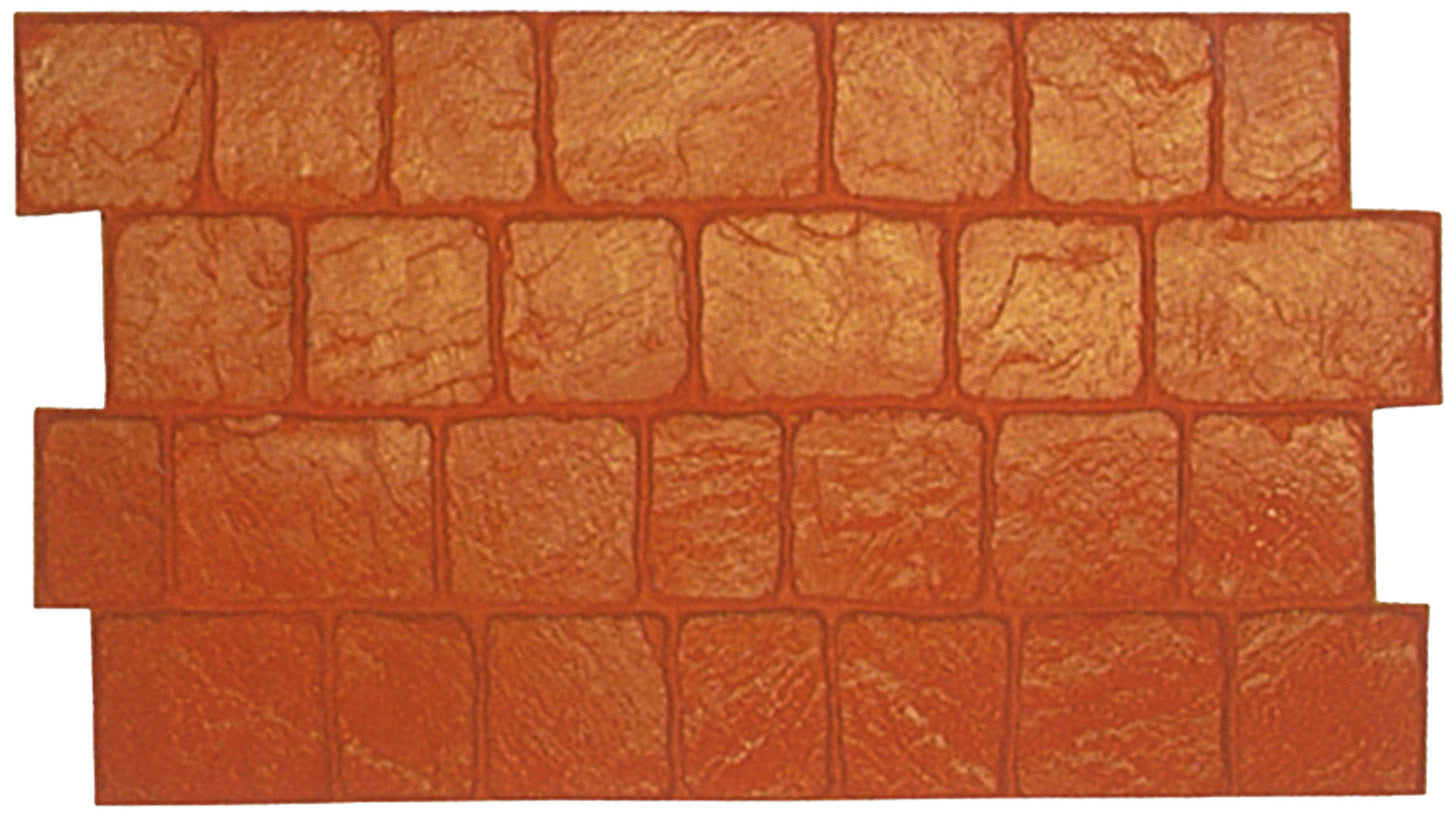 Carimbo de textura - paralelepípedo de ardósia com juntas profundas (Bon 32-274)