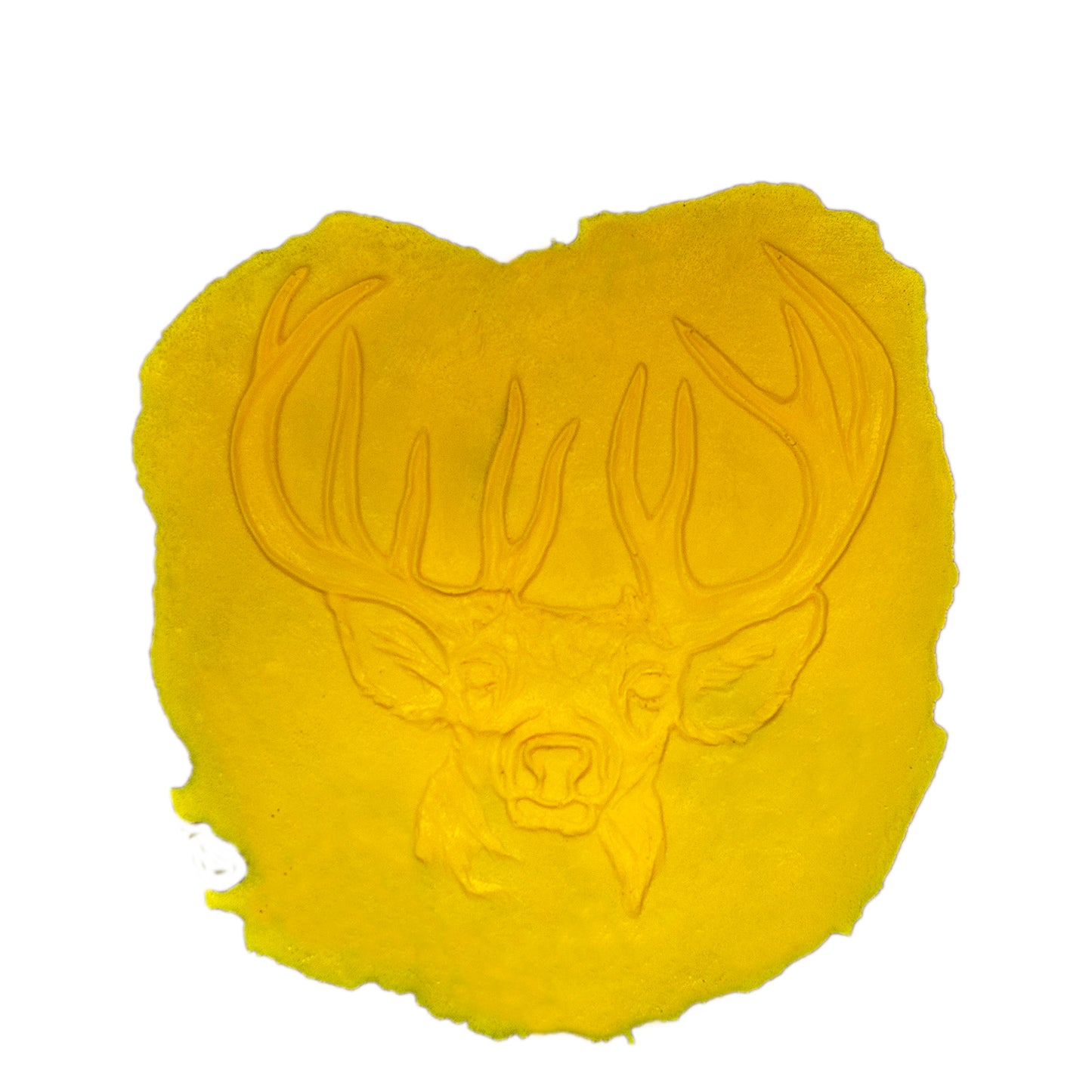 Deer Stamp - Front View Of Rack