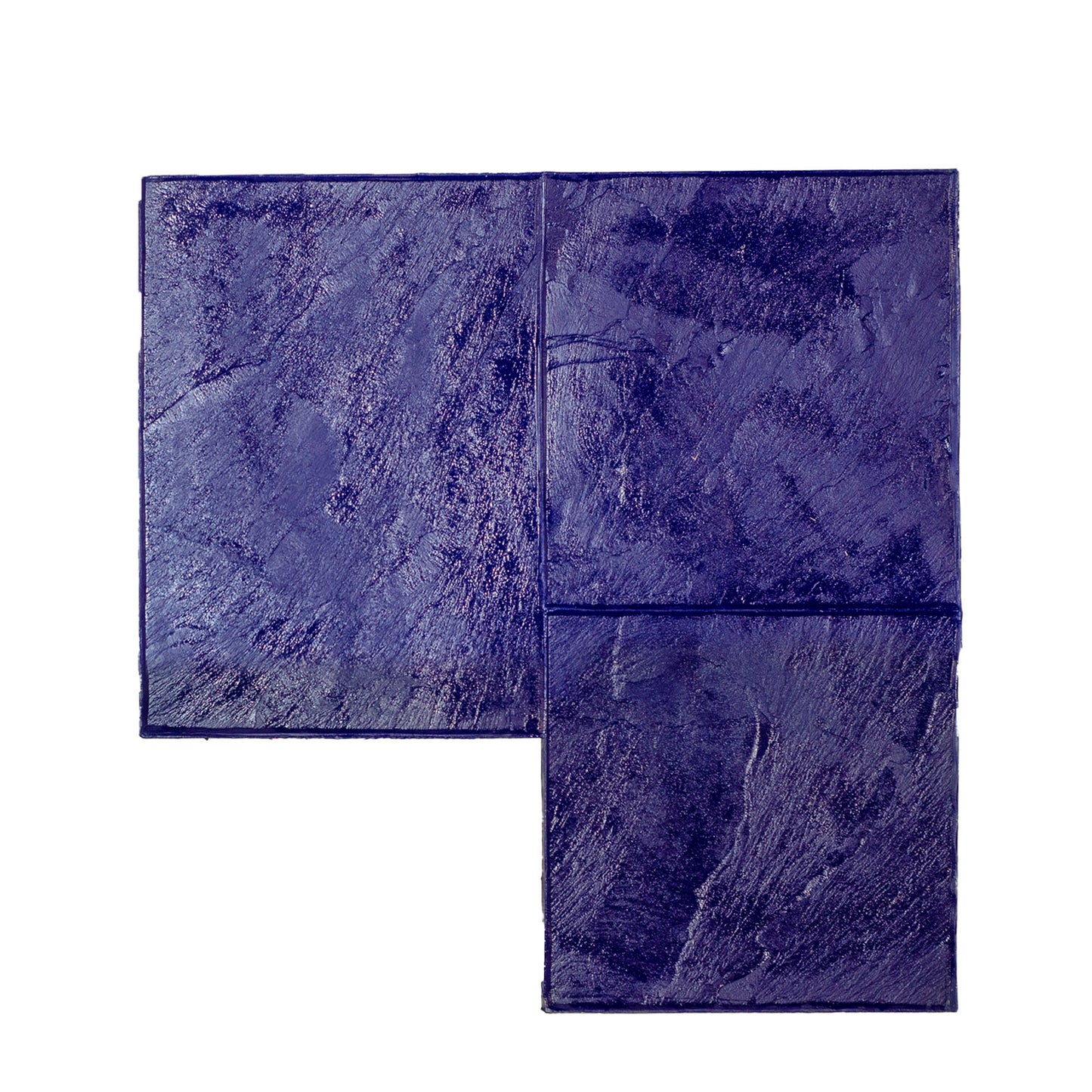 Floppy Stamp - Inline Ashlar - 36"es - Blue