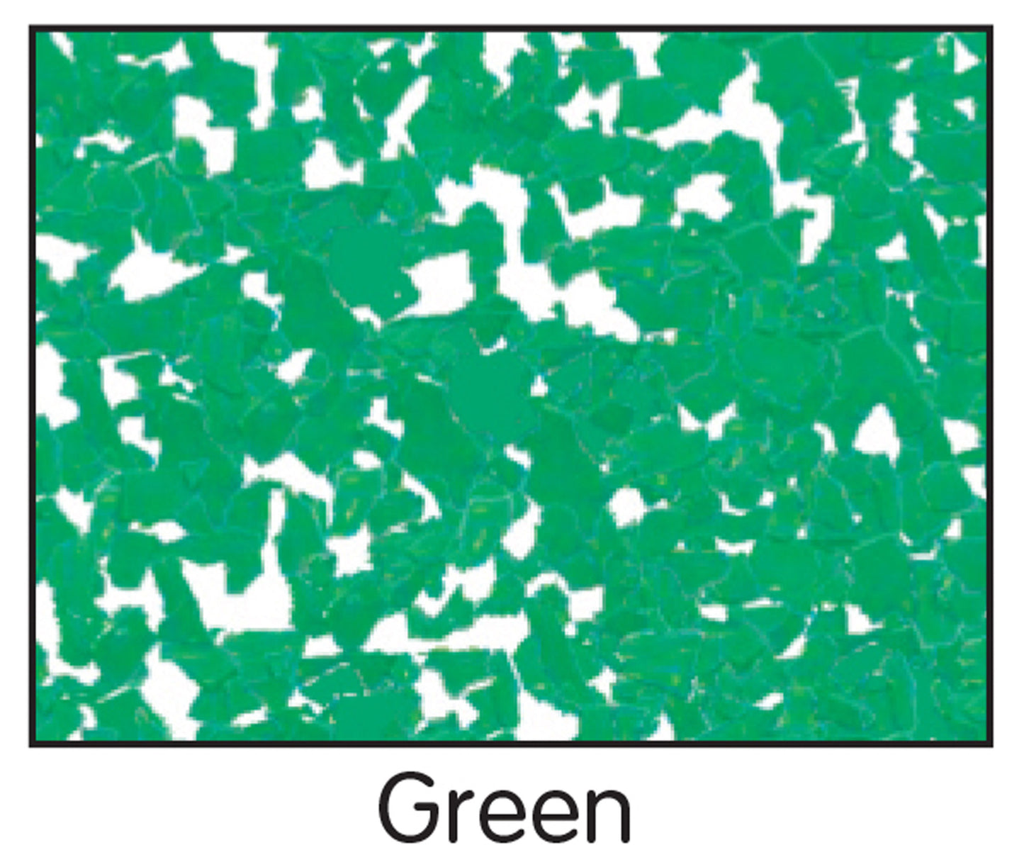 Paint Chips - Green - 12 Lb.