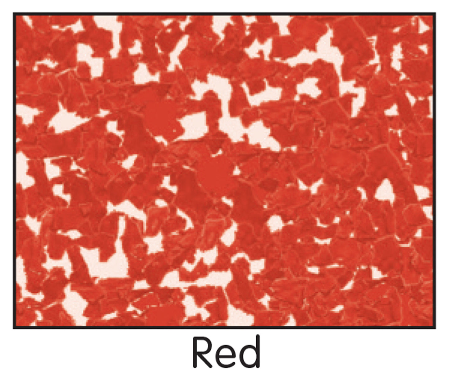 Paint Chips - Red - 12 Lb.