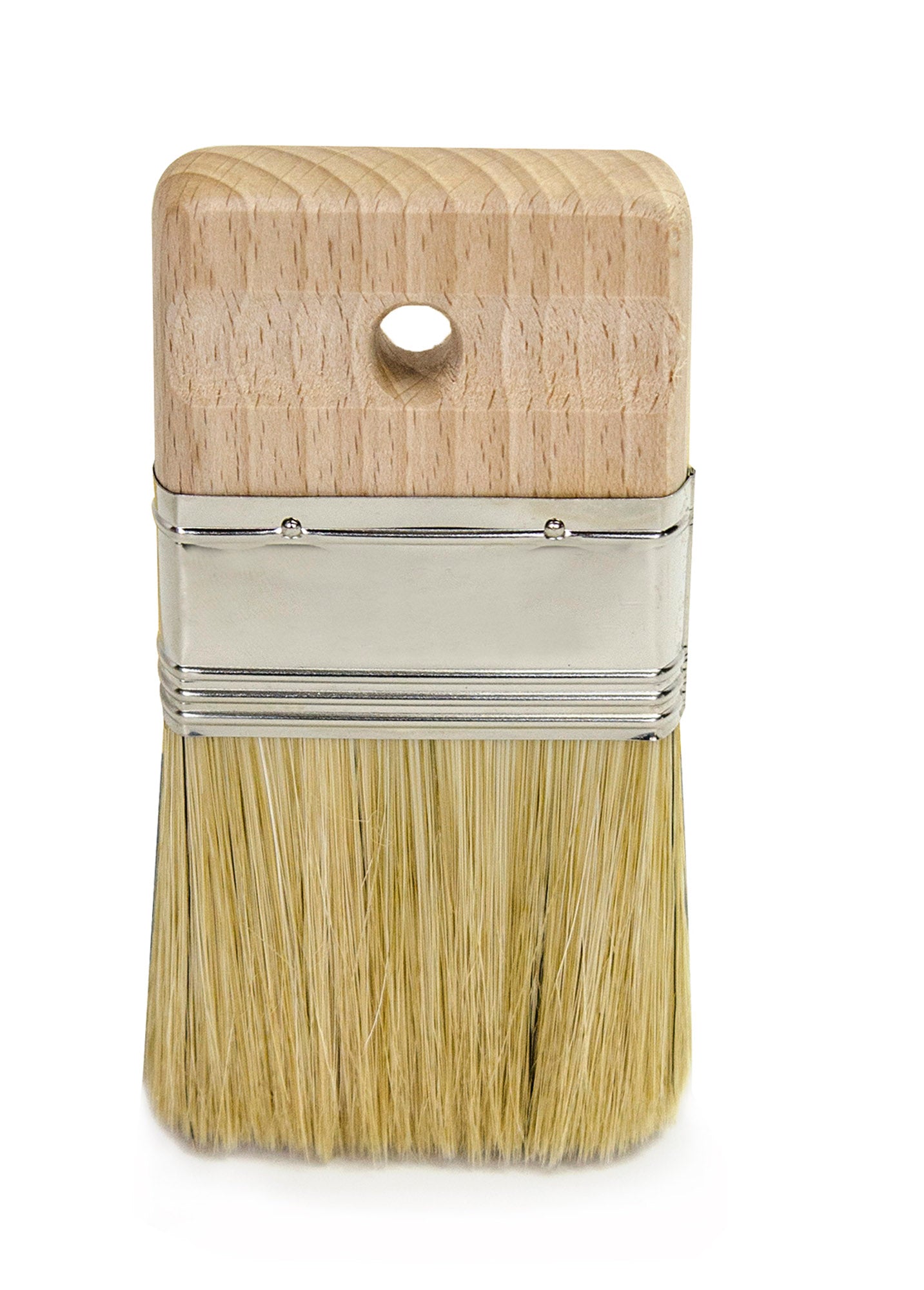 Pincel Splatter - Cerdas Brancas - 2,75 pol. x 3 pol. (Bon 34-184)