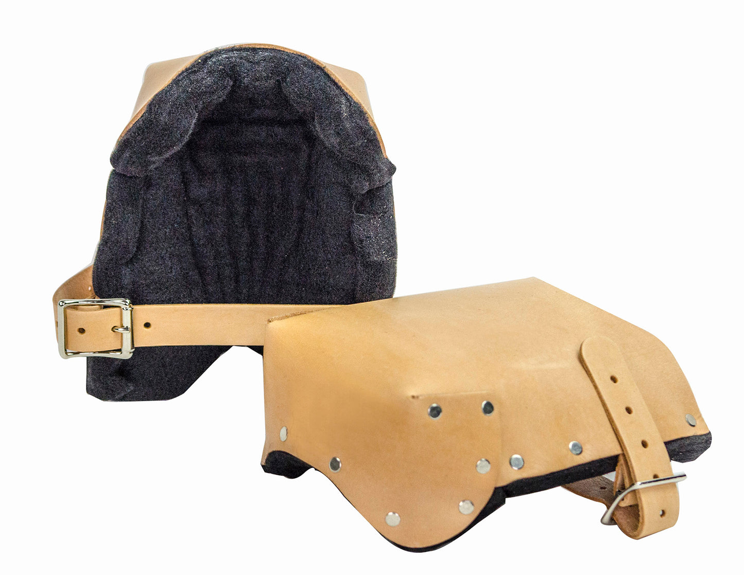 Bon® Double Felt Leather Knee Pads - Heritage Leather - 321 Easy Walk
