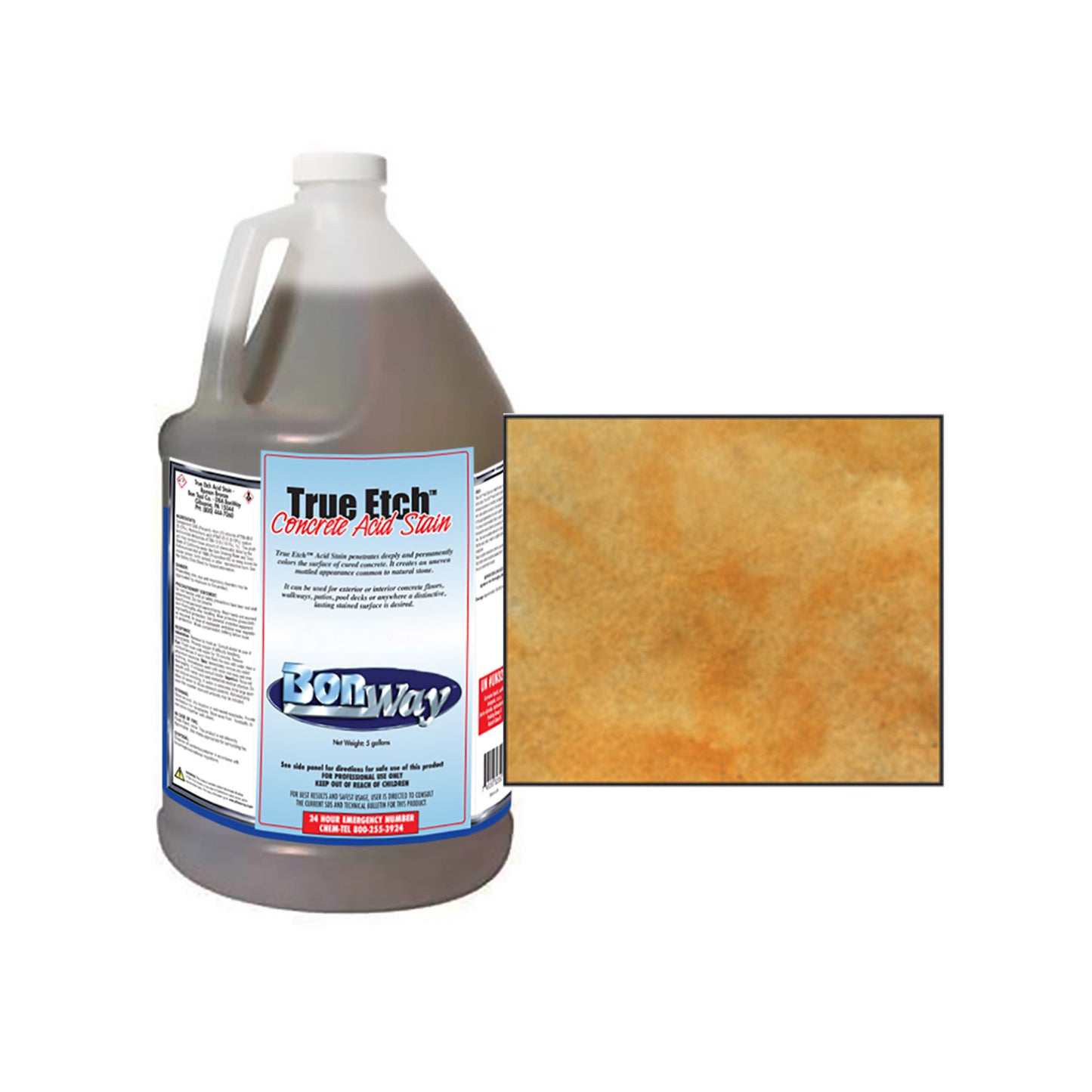 Acid Stain - Wheat - 1 Gallon Jug