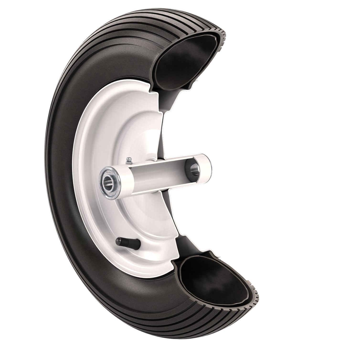 Barrow Rim/Tire - Pneumatic - Ribbed
