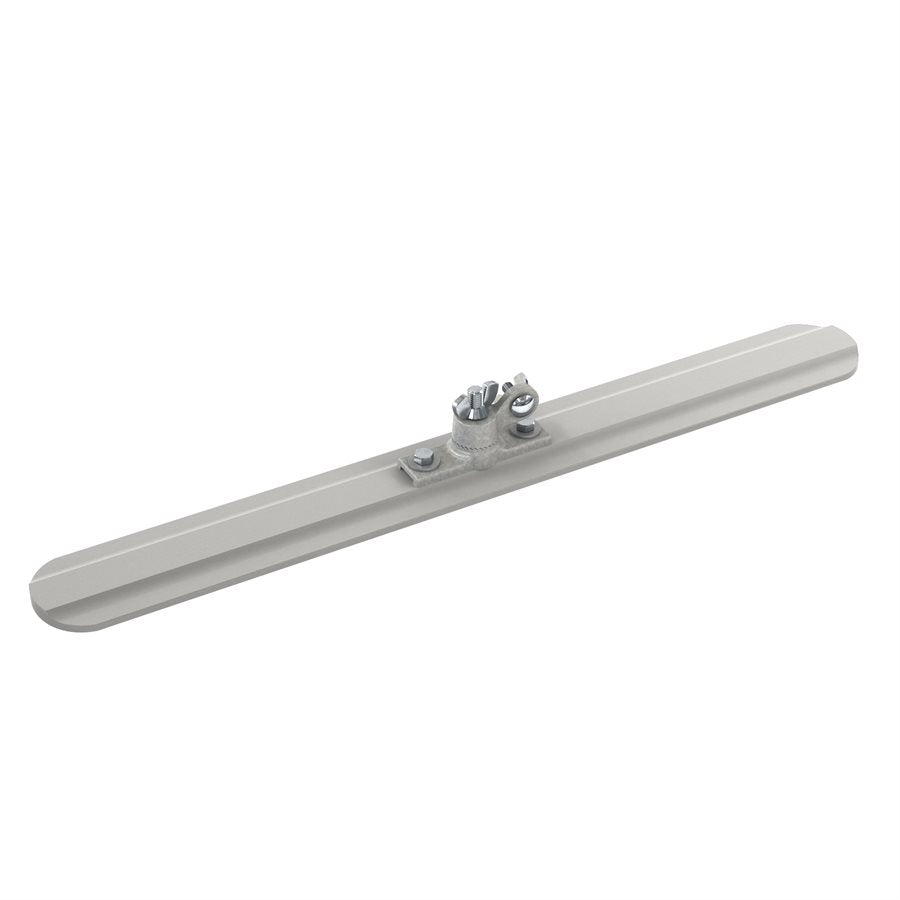 Flotador de magnesio móvil - Con soporte - 30" x 3-1/8" - Extremo redondo