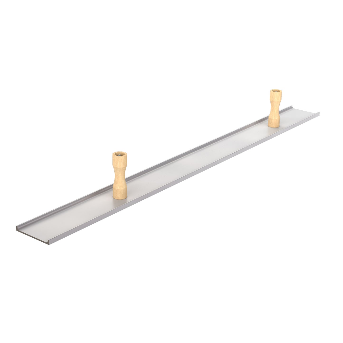 Darby - 42" - Plain - 2 Round Handles - Magnesium