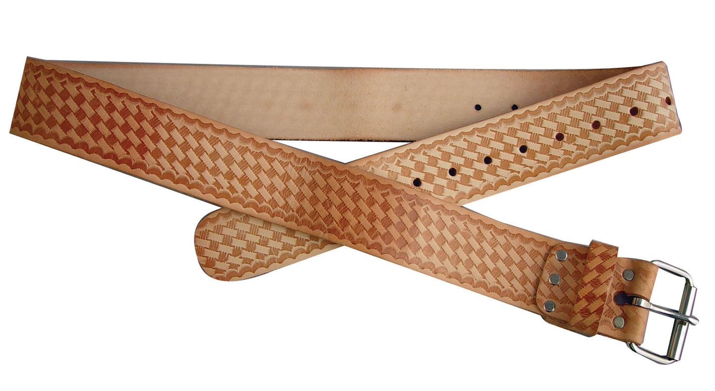 Cinto de trabalho - Couro - 2 polegadas - Serve em até 46 polegadas (Bon 84-425)