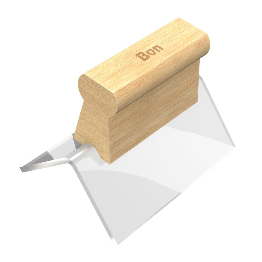Outside Corner Tool - Plexiglass - 1/8" - Wood Handle