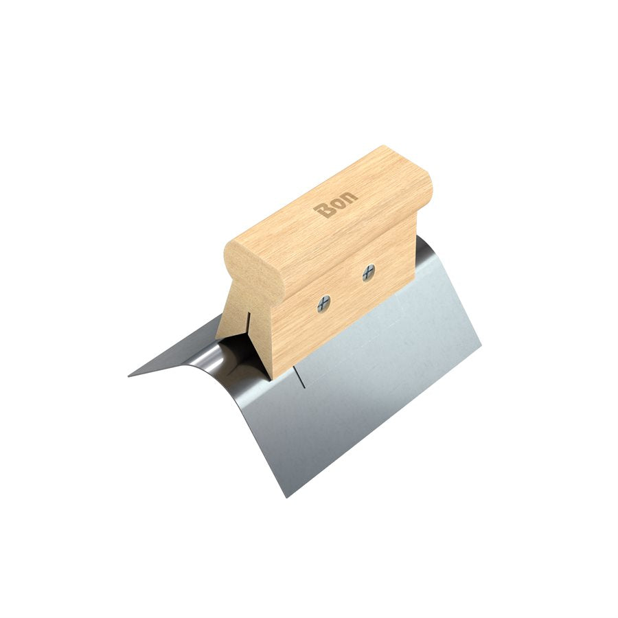 Outside Corner Tool - Stainless Steel - 3/4" - Wood Handle