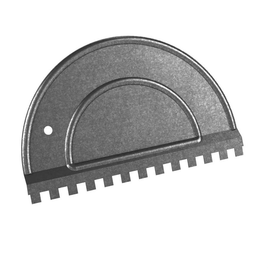 Spreader - Half Moon - 1/4" - Square Notch