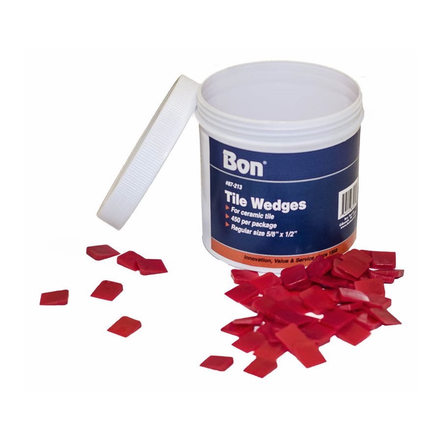 Cunhas de Azulejo - Regular (450/Pacote) (Bon 87-213)