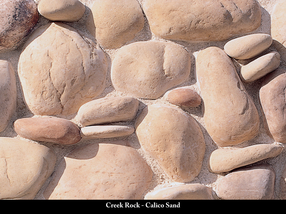Calico Sand Creek Rock Stone Veneer