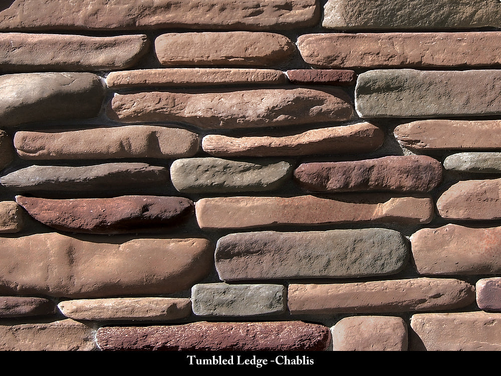 Chablis Tumbled Ledge Stone Veneer