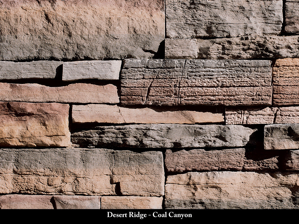 Coal Canyon Desert Ridge Stone Veneer