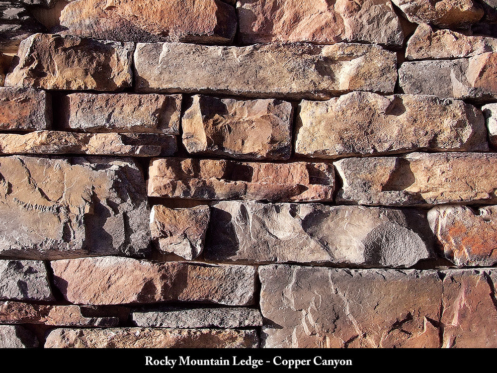Copper Canyon Rocky Mountain Ledge Stone Veneer
