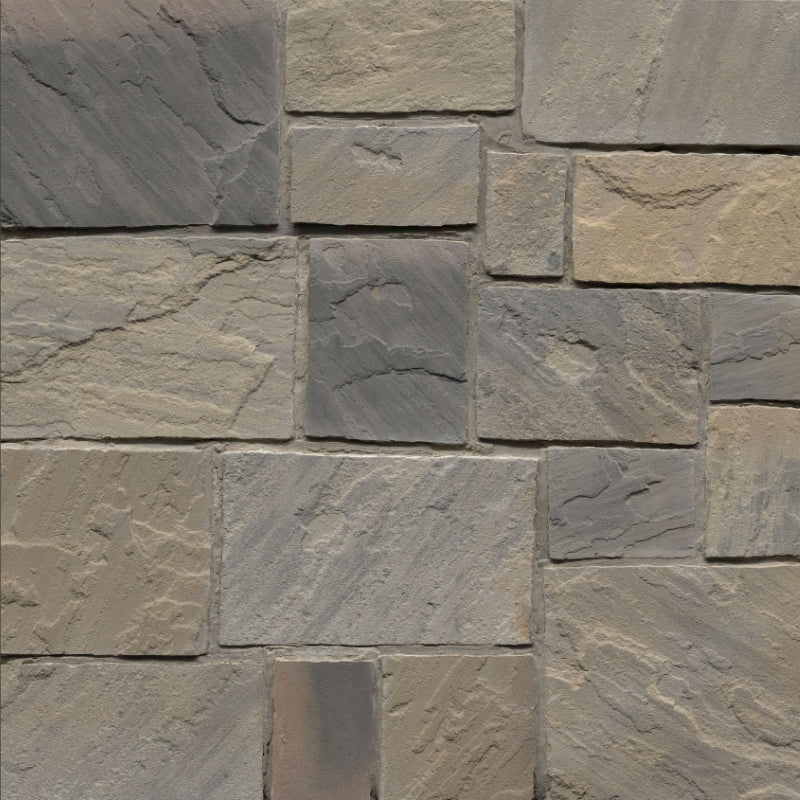 Durham Fall Squares & Rectangles Stacked Stone Veneer