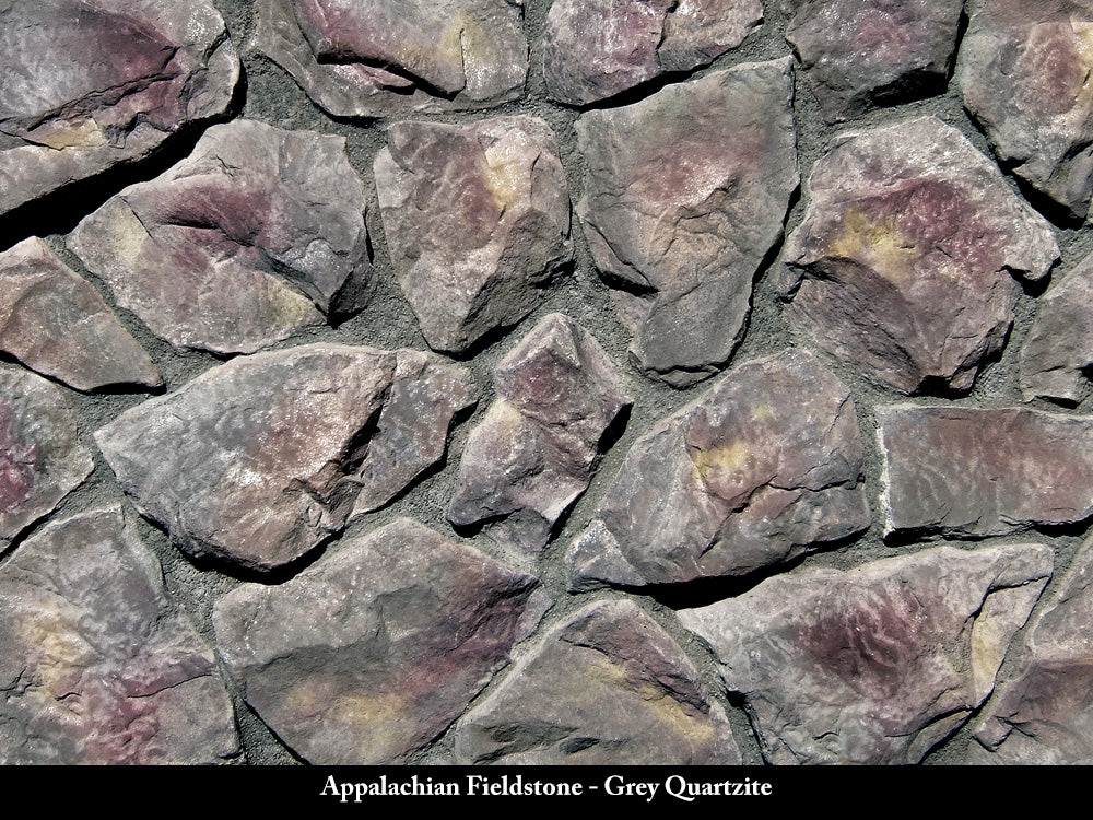 Grey Quartzite Appalachian Fieldstone Stone Veneer