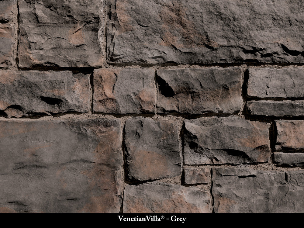 Grey Venetian Villa Stone Veneer