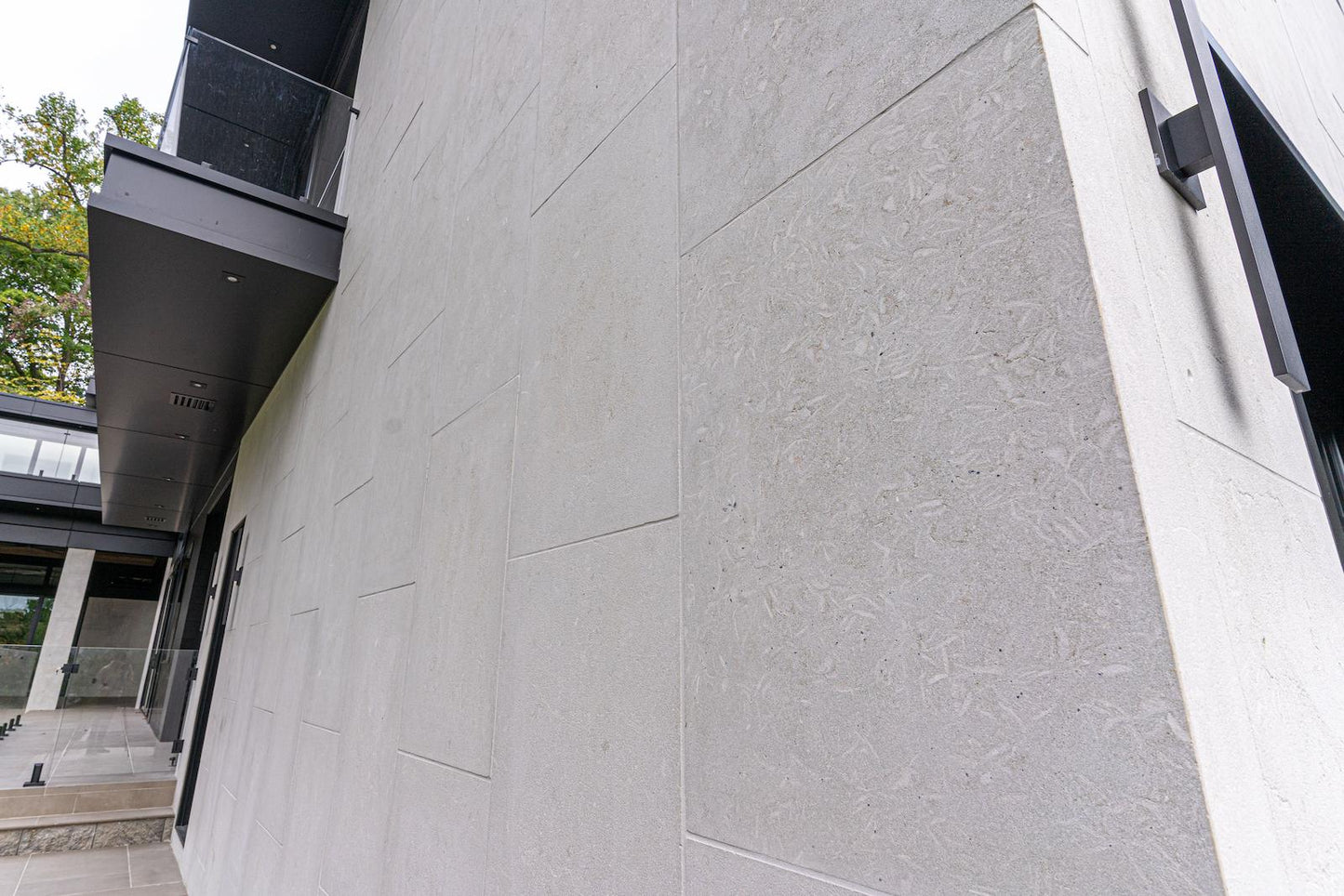 Heritage Olive 24×36 Limestone Pavers Sandblasted