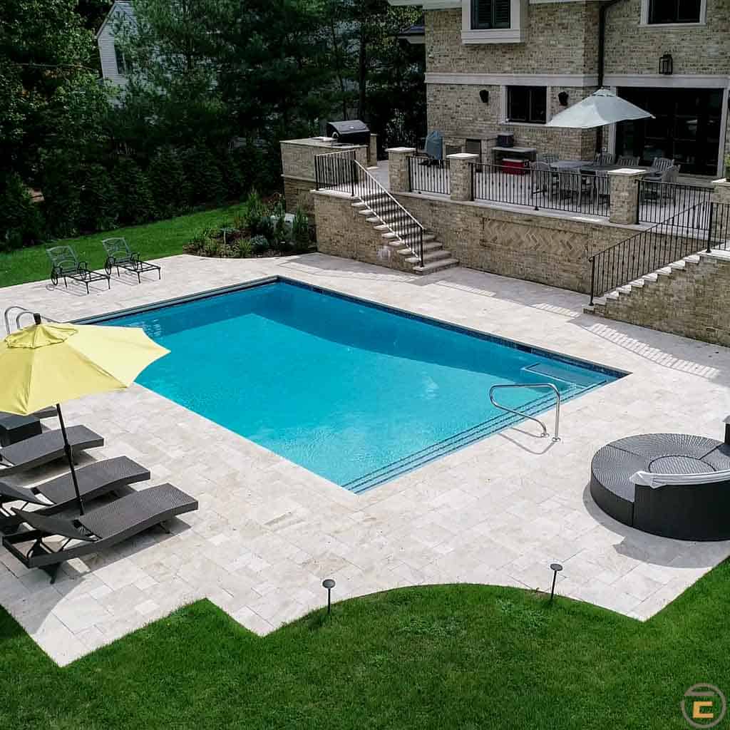 Ivory Vanilla Travertine Pavers