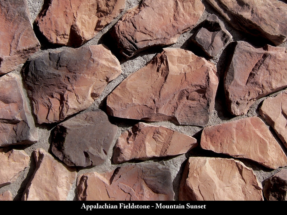 Mountain Sunset Appalachian Fieldstone Stone Veneer