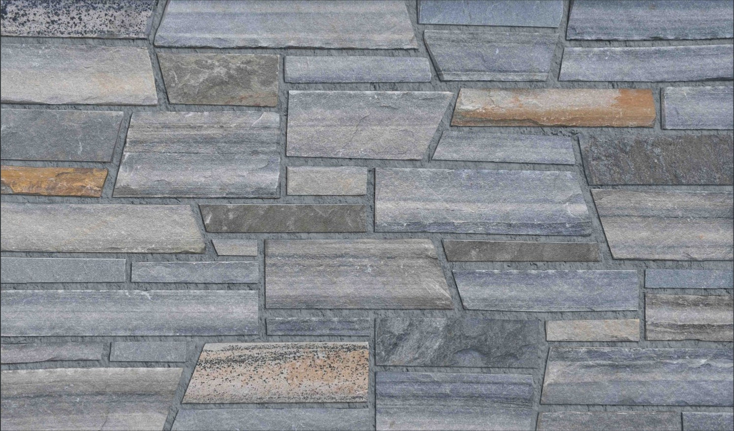 Revestimento de pedra fina Ledgestone® da New England Quarry