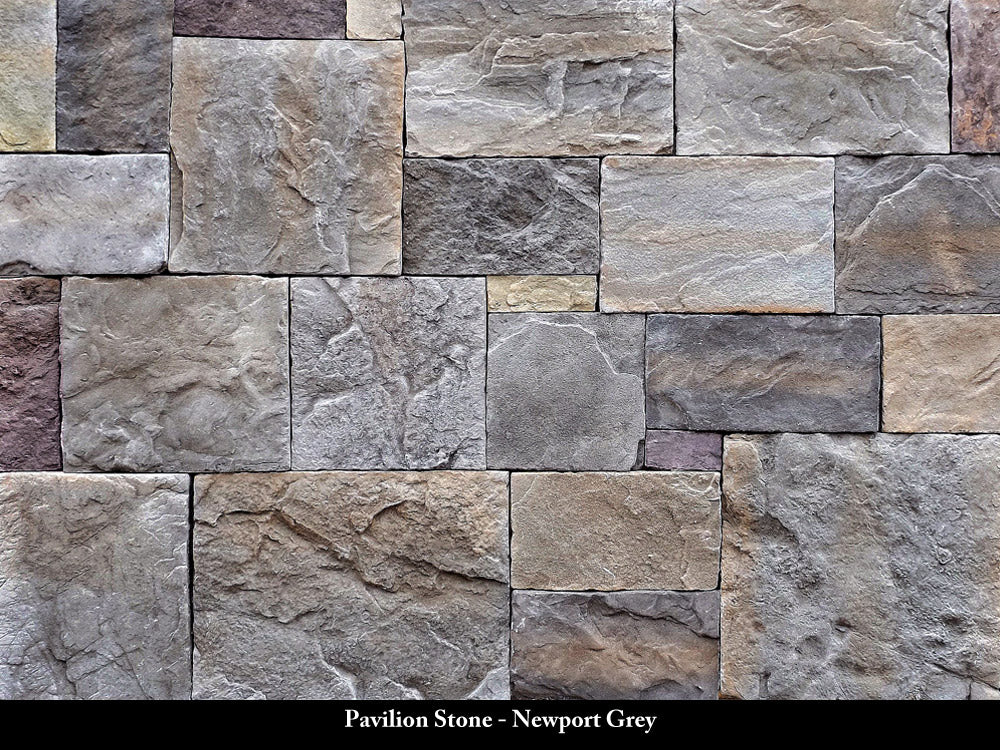 Newport Grey Pavilion Stone Veneer