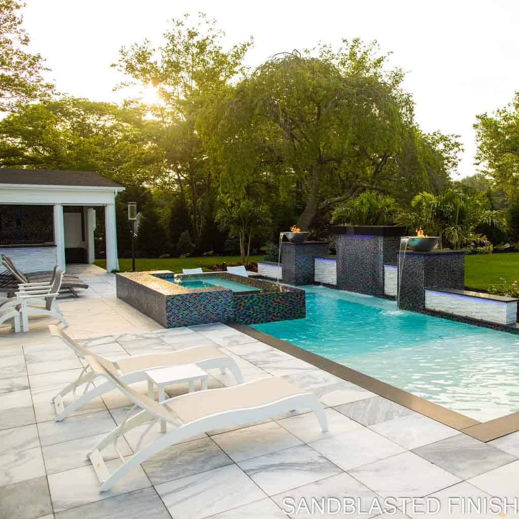 Rain Cloud Marble Pavers