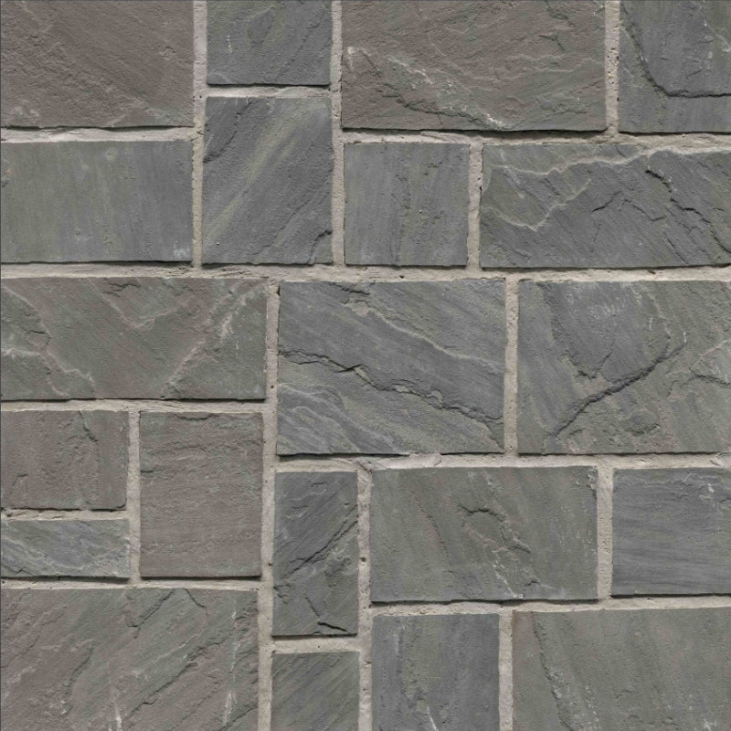 Revestimento de pedra empilhada Sable Hills Squares & Rectangles