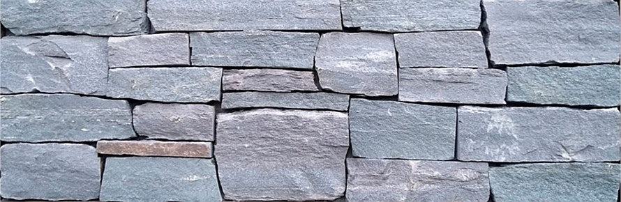 Chapa fina de piedra Vermont Mountain Blend Ashlar